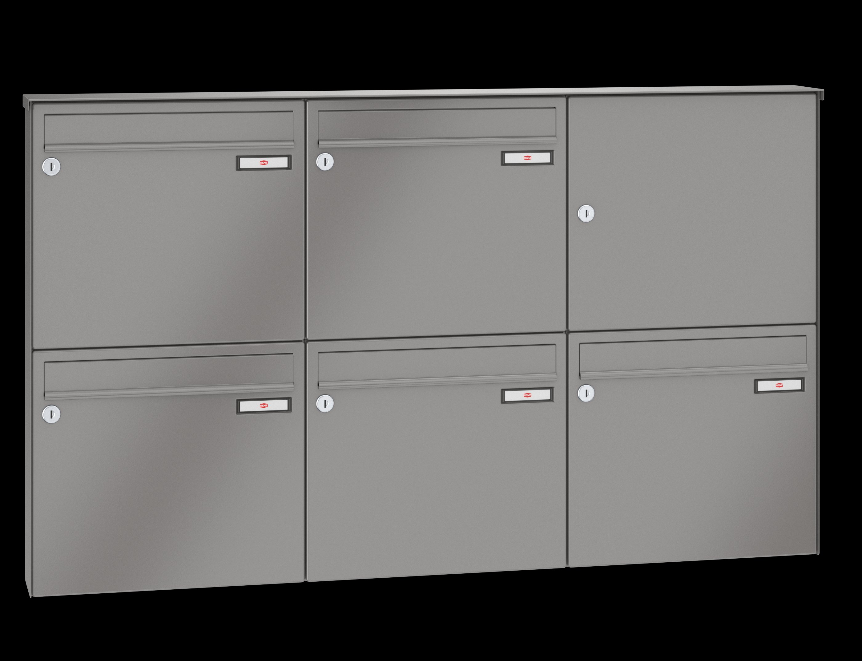 RENZ BASIC B Briefkastenanlage 6 Wohneinheiten