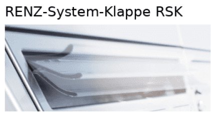 RENZ-System-Klappe RSK Nahaufnahme